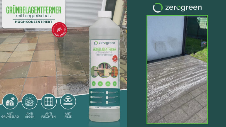 zerogreen® green algae remover with long-term protection 