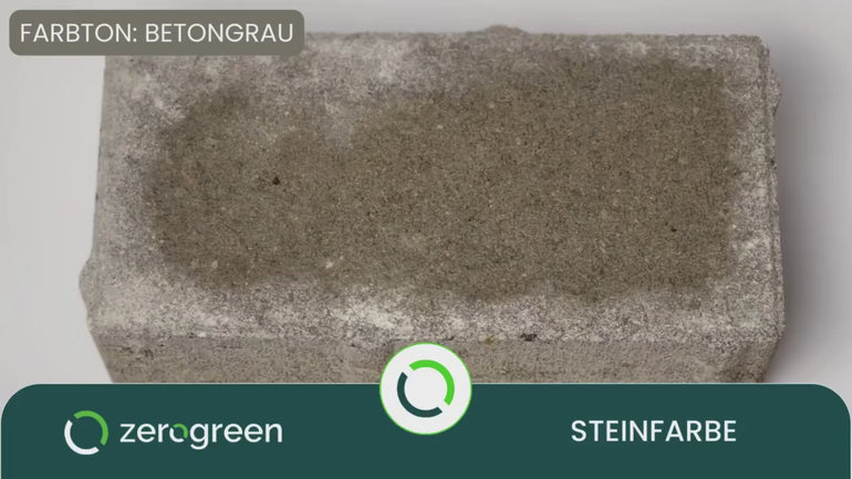 zerogreen® Steinfarbe | Beton- & Plastersteinfarbe außen | 5L