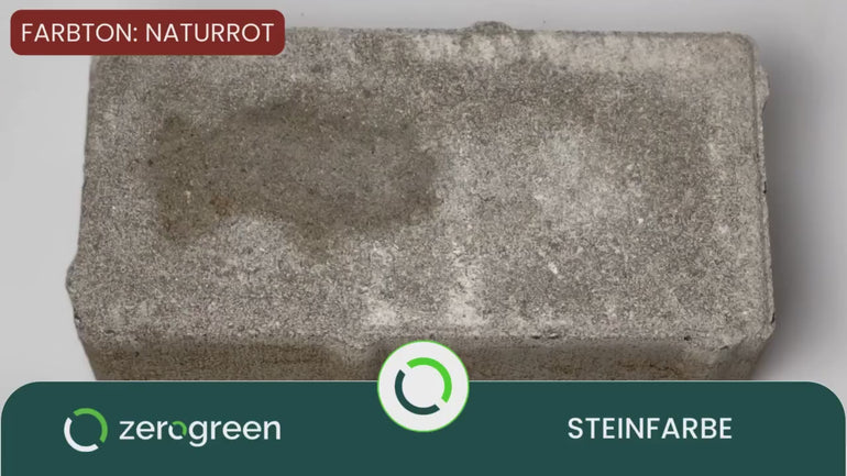 zerogreen® Steinfarbe | Beton- & Plastersteinfarbe außen | 5L