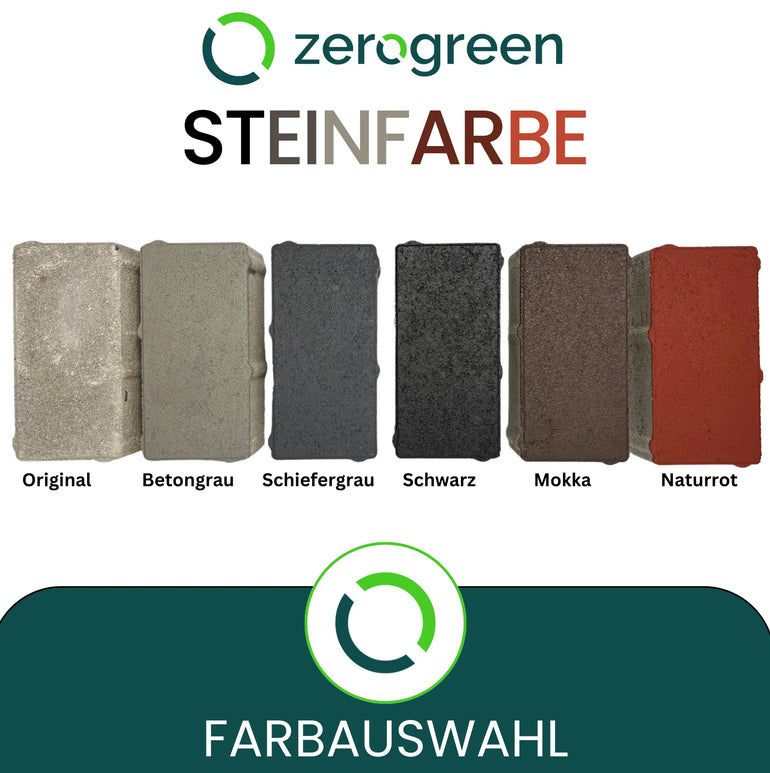 Zerogreen® Stone Color - le raffinement de la couleur de la pierre 