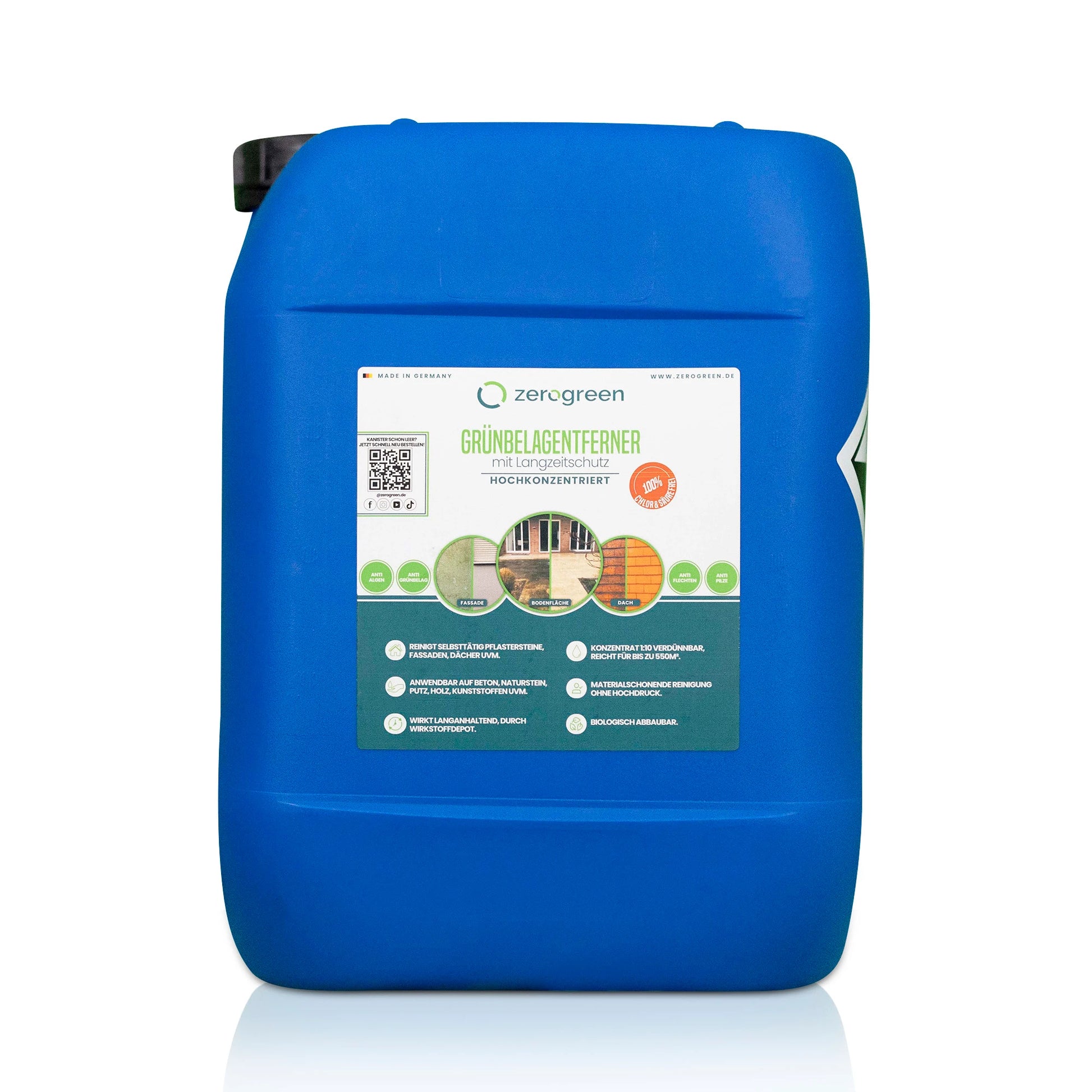 zerogreen® green algae remover with long-term protection 